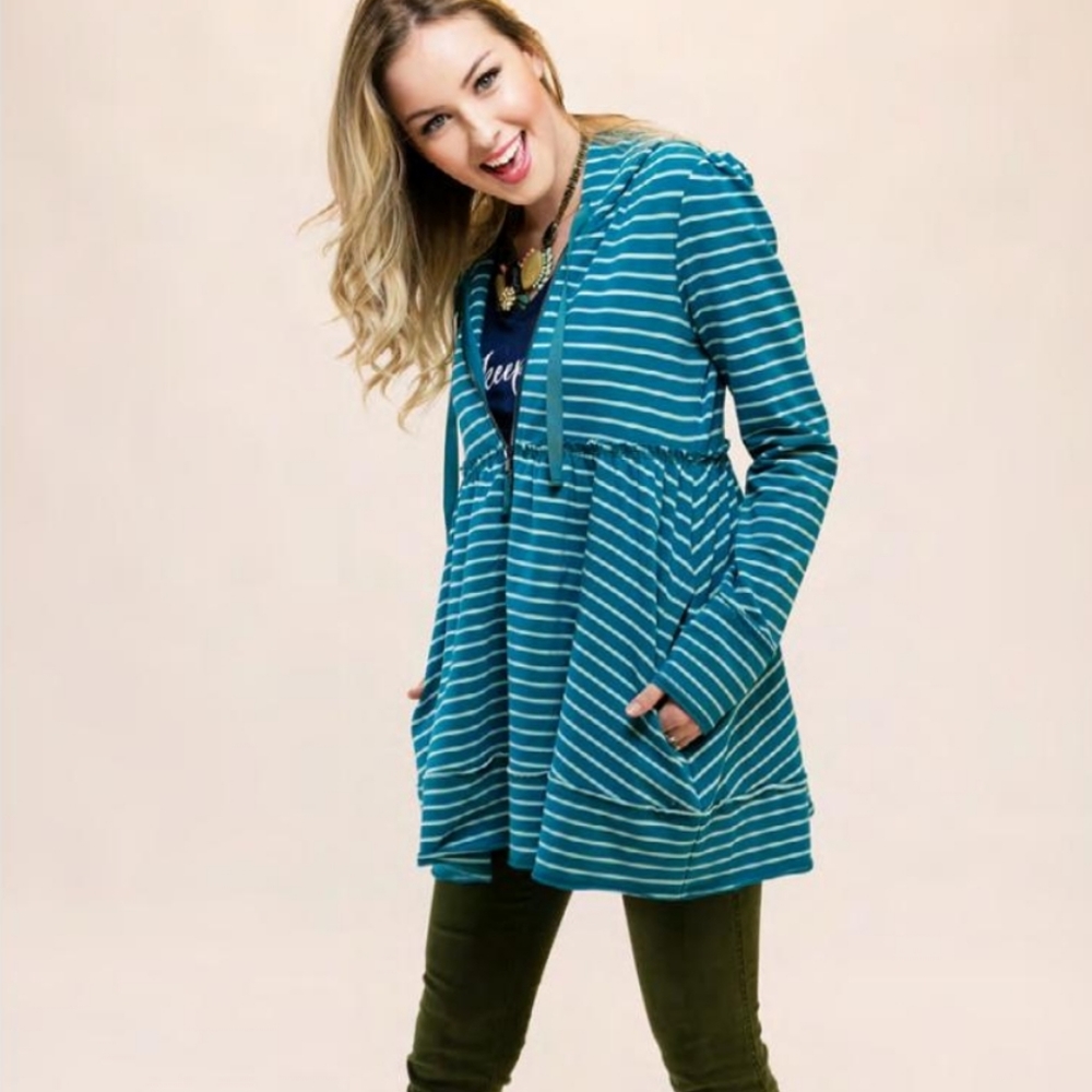 Evy’s Tree Sophie Hoodie in Celestial Stripe
